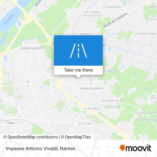 Impasse Antonio Vivaldi map