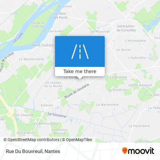 Rue Du Bouvreuil map
