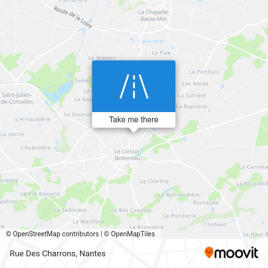 Rue Des Charrons map
