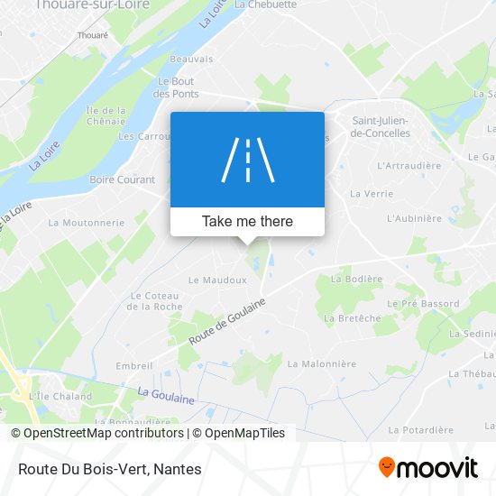 Route Du Bois-Vert map