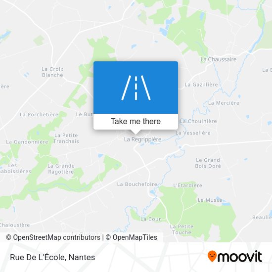 Rue De L'École map