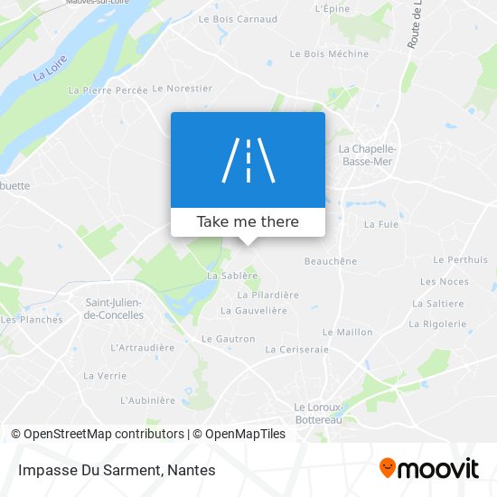 Impasse Du Sarment map