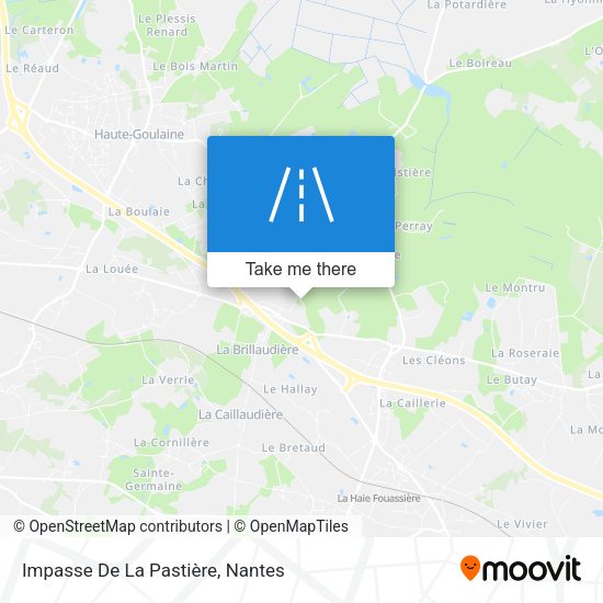 Impasse De La Pastière map