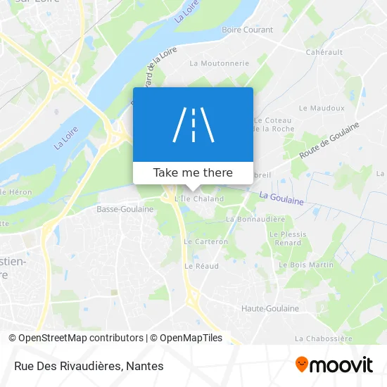 Rue Des Rivaudières map