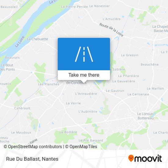 Rue Du Ballast map