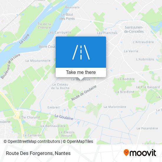 Route Des Forgerons map