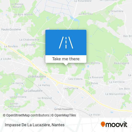 Mapa Impasse De La Lucazière