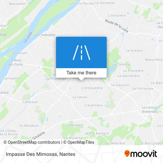 Impasse Des Mimosas map