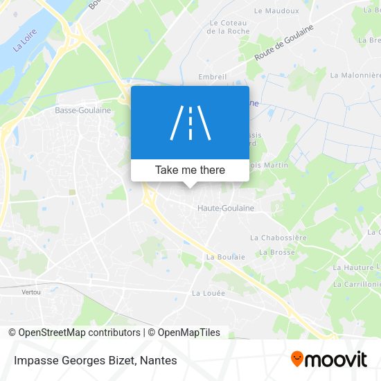 Impasse Georges Bizet map