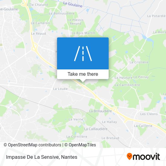 Impasse De La Sensive map