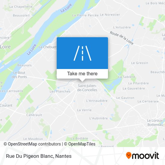 Rue Du Pigeon Blanc map