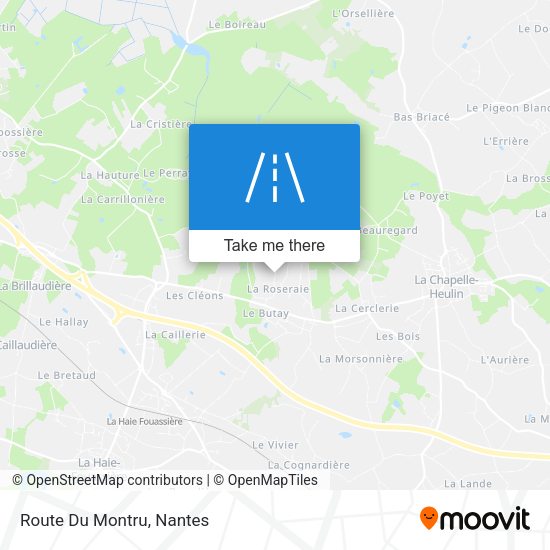 Route Du Montru map