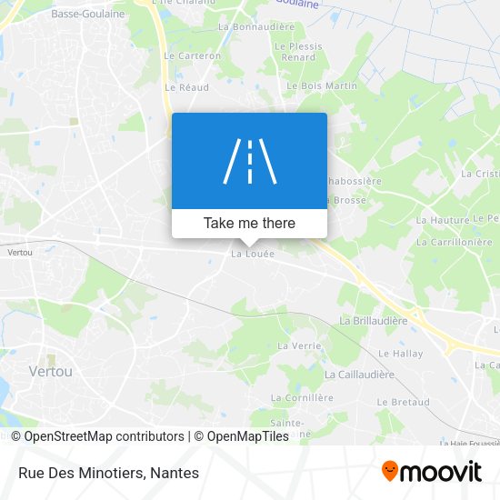 Rue Des Minotiers map