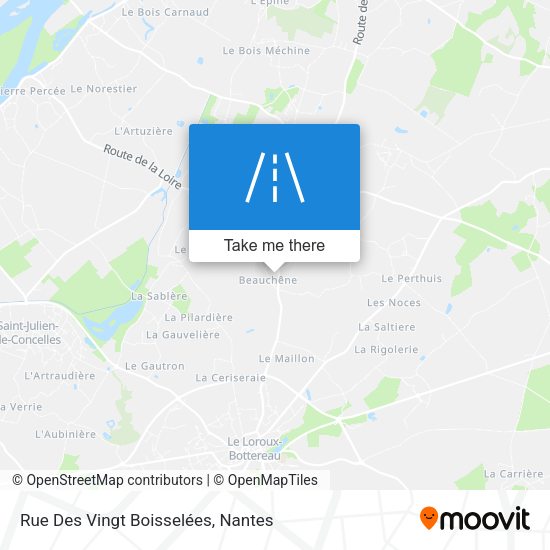 Rue Des Vingt Boisselées map
