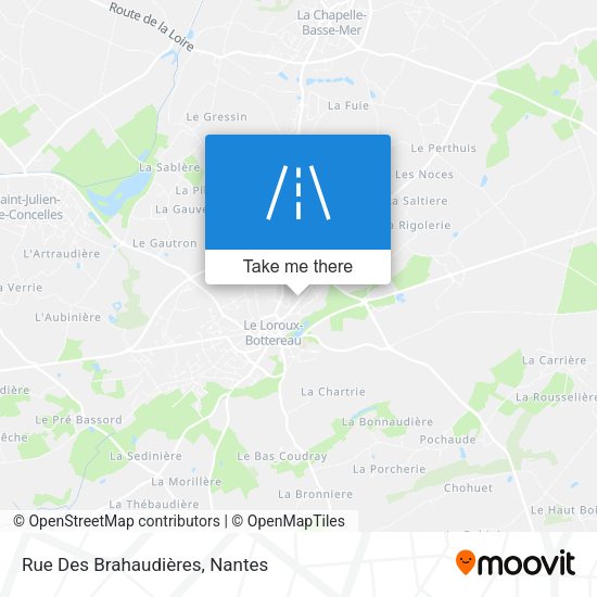 Rue Des Brahaudières map