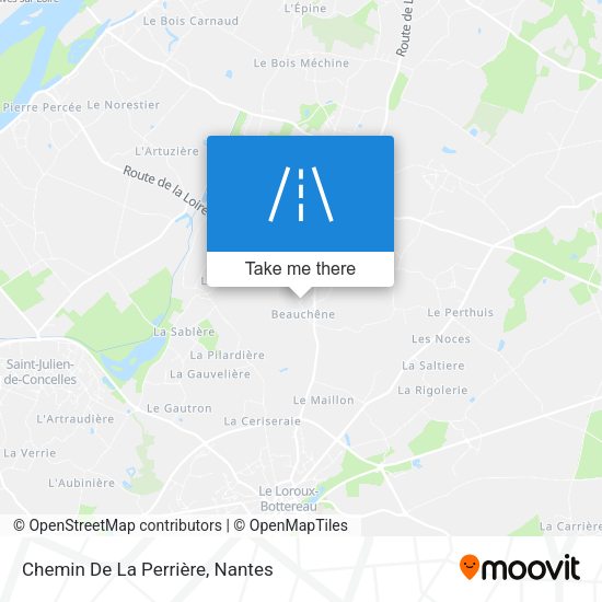 Chemin De La Perrière map