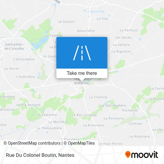 Rue Du Colonel Boutin map