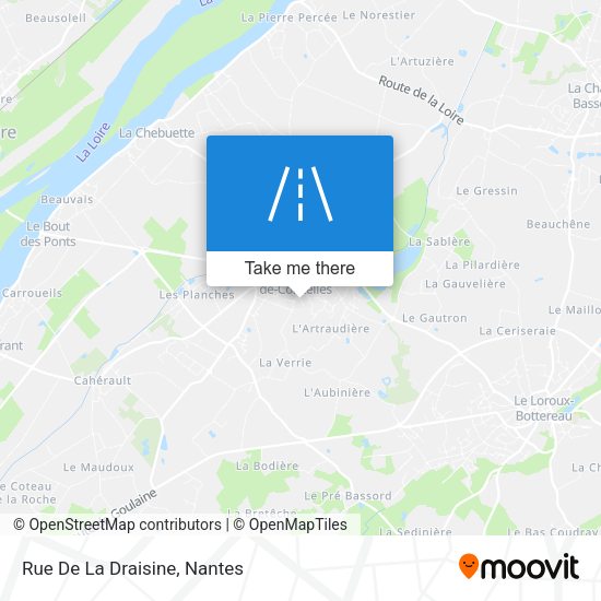 Rue De La Draisine map