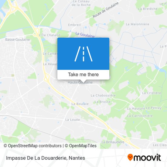 Impasse De La Douarderie map
