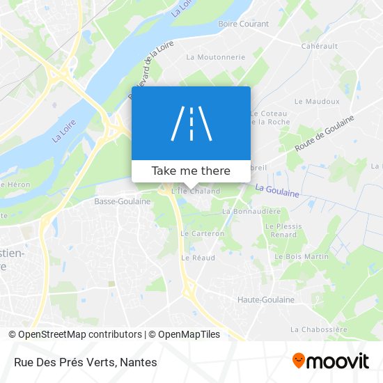 Rue Des Prés Verts map