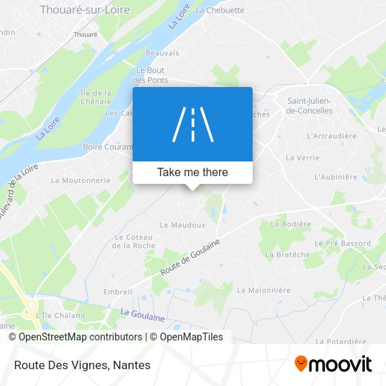 Route Des Vignes map