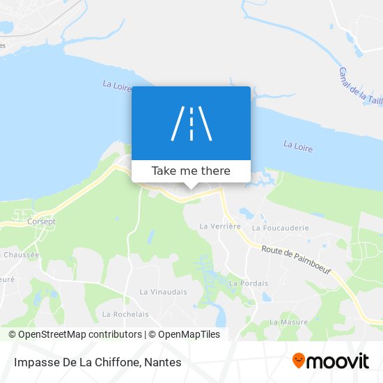 Impasse De La Chiffone map