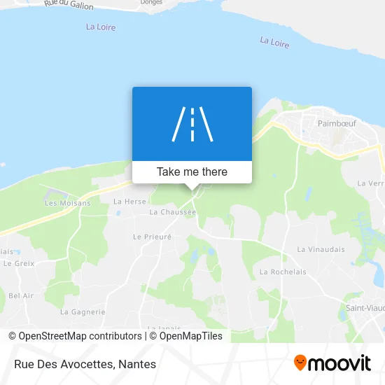 Rue Des Avocettes map