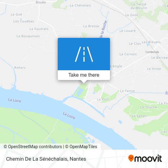 Chemin De La Sénéchalais map
