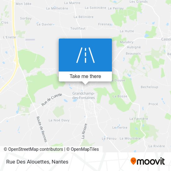 Rue Des Alouettes map
