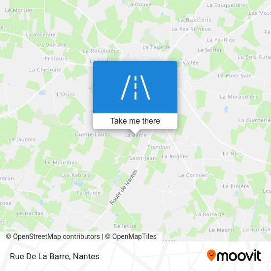 Rue De La Barre map