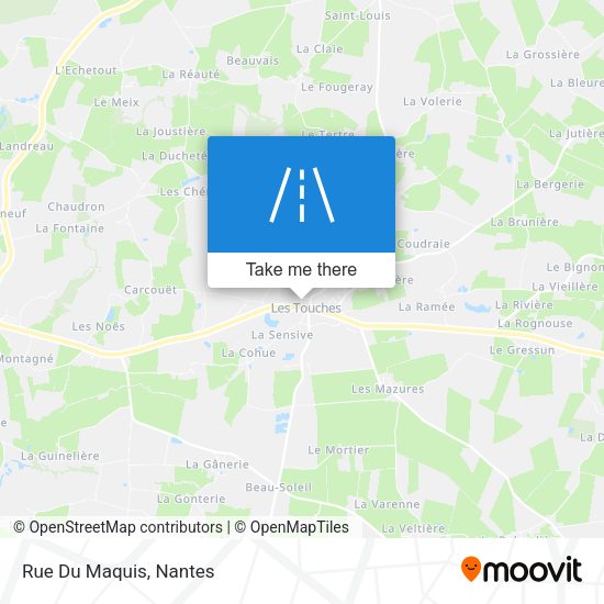 Rue Du Maquis map