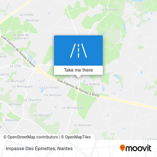 Impasse Des Épinettes map