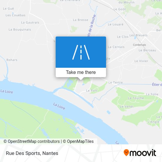 Rue Des Sports map