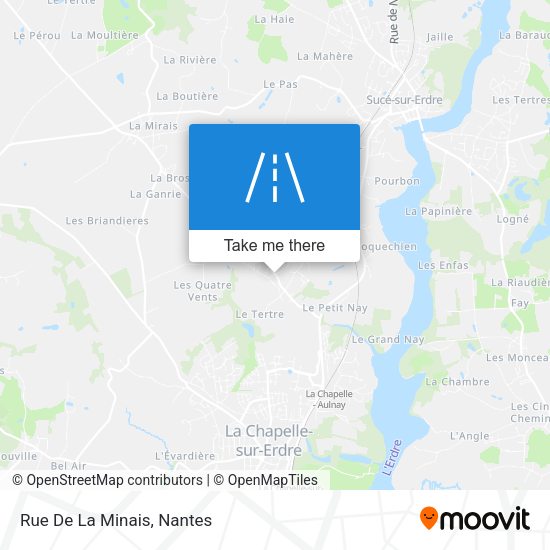 Rue De La Minais map