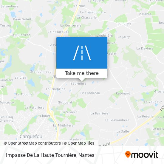 Impasse De La Haute Tournière map