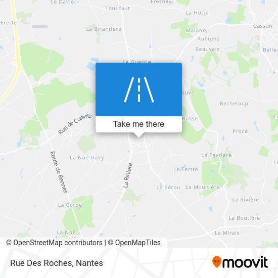 Rue Des Roches map