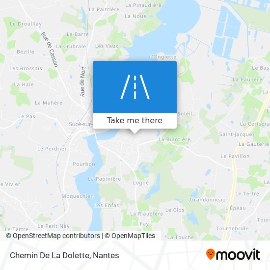 Chemin De La Dolette map
