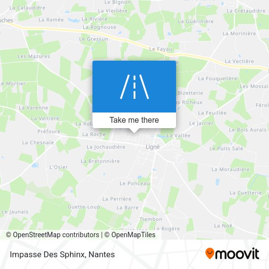 Impasse Des Sphinx map