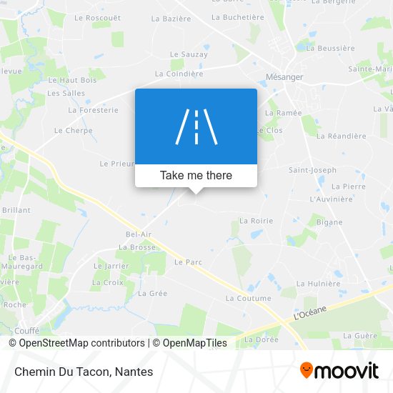 Chemin Du Tacon map