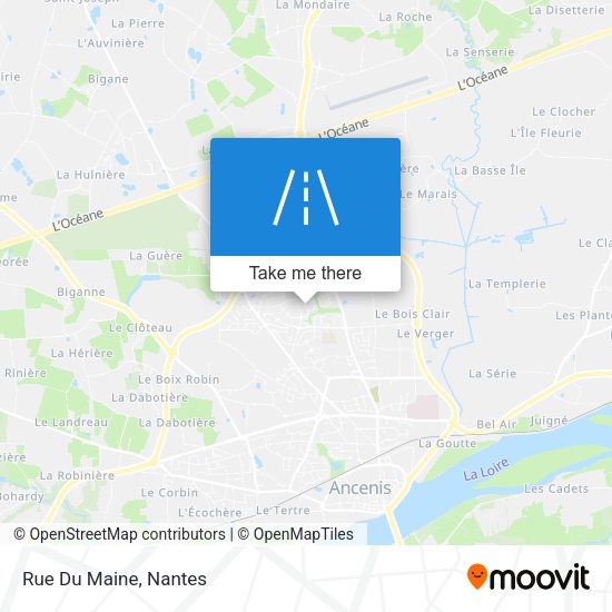Rue Du Maine map