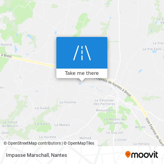 Impasse Marschall map