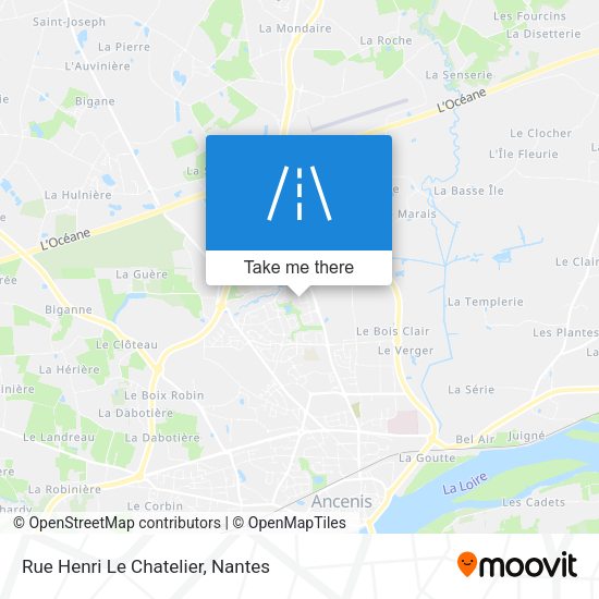 Rue Henri Le Chatelier map