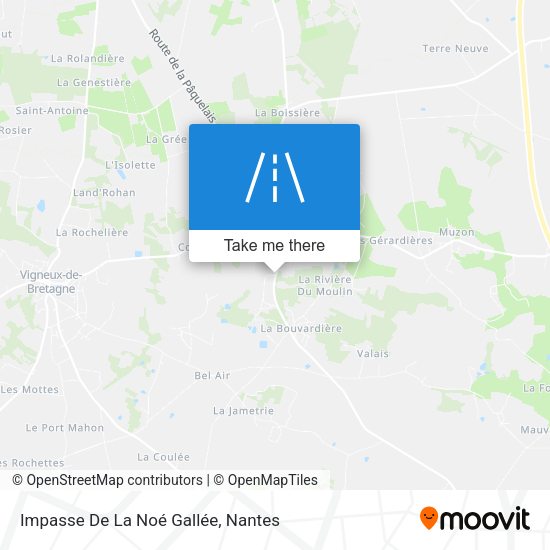 Impasse De La Noé Gallée map