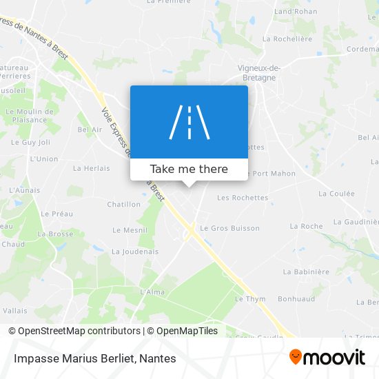 Impasse Marius Berliet map