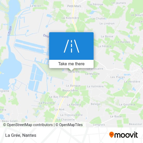 La Grée map