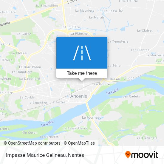 Impasse Maurice Gelineau map