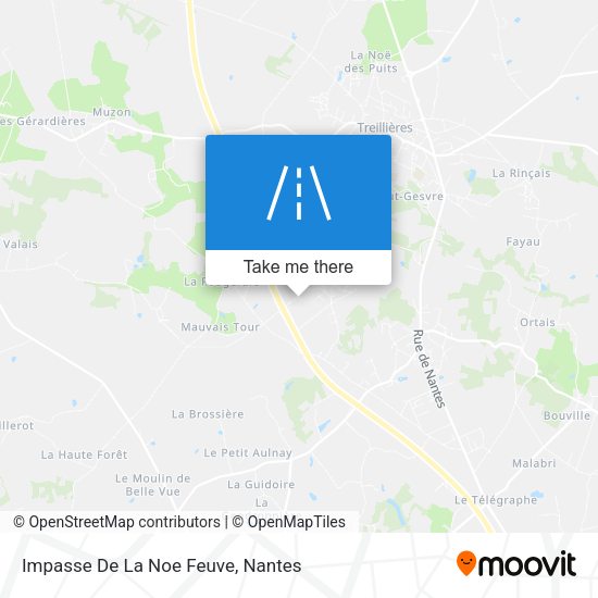 Impasse De La Noe Feuve map