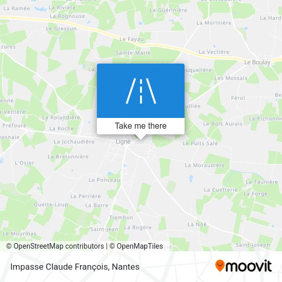 Impasse Claude François map