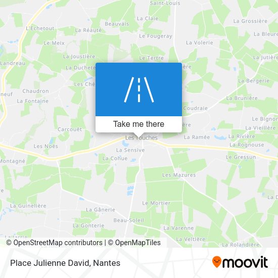 Place Julienne David map