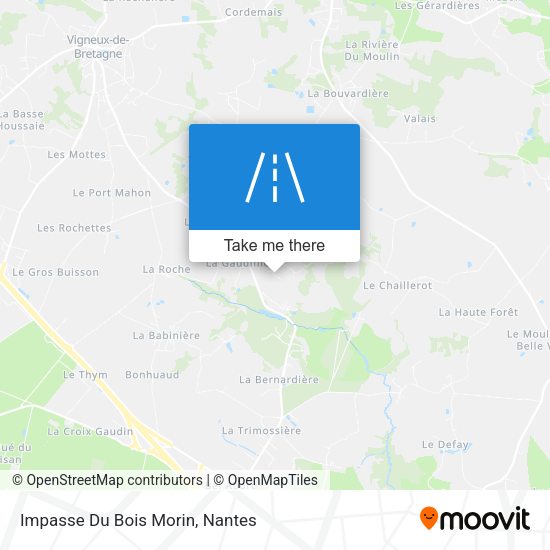 Impasse Du Bois Morin map